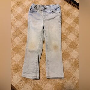The Children's Place Light Gray Straight Leg Jeans